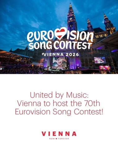 Eurovision - Viena a fost aleasă să găzduiască cea de-a 70-a ediţie a concursului în 2026