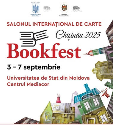 Institutul Cultural Român participă la ediţia 2025 a Salonului Internaţional de Carte Bookfest Chişinău