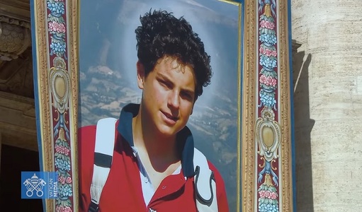 Adolescentul italian Carlo Acutis devine primul sfânt milenial