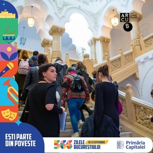 Zilele Bucureştiului, în 20 şi 21 septembrie - Primăria Capitalei deschisă publicului, spectacol pe Dâmboviţa şi proiecţii video în cartierul Mântuleasa