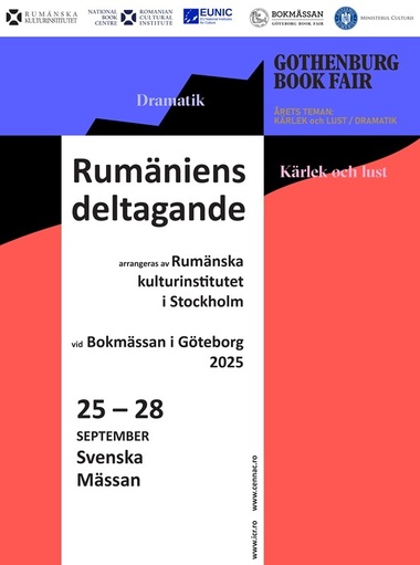 Autori români, traducători şi promotori culturali de marcă, în programul organizat de ICR la cel mai important eveniment editorial din Scandinavia
