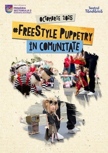 Cincisprezece reprezentaţii ale Teatrului Ţăndărică, concepute în format mobil, pentru copiii din Sectorul 2