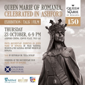 Regina Maria a României, celebrată la Ashford de ICR Londra