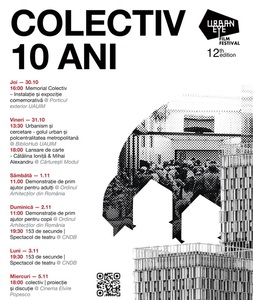 UrbanEye Film Festival 2025 - Zece ani de la Colectiv, filme şi dezbateri despre oraşe, între 30 octombrie şi 9 noiembrie