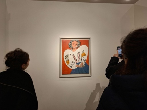 „La Blouse Roumaine” de Matisse şi fotografii de Brâncuşi din colecţia Centre Pompidou sunt expuse în centrul Bucureştiului. Directorul MNAR: „Un proiect de o amploare ameţitoare”/ FOTO