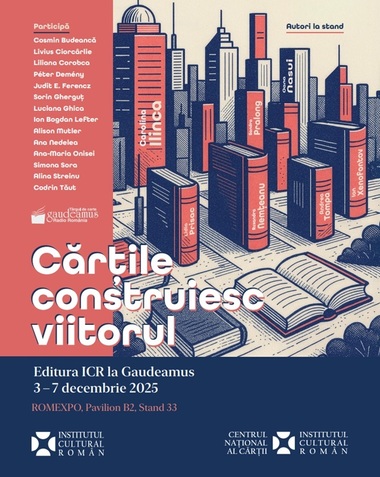 Editura ICR la Gaudeamus 2025: „Cărţile construiesc viitorul”