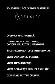 Colectivul Teatrului Excelsior solicită PMB menţinerea lui Vlad Cristache în funcţia de manager interimar şi organizarea urgentă a concursului de management