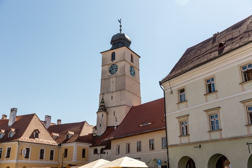 Turnul Sfatului, o emblemă a Sibiului istoric şi turistic, va fi reabilitat