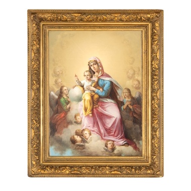 Icoană pictată de Nicolae Grigorescu în tinereţe, adjudecată contra sumei de 90.000 de euro