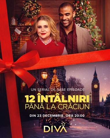 „12 întâlniri până la Crăciun”, miniserie în premieră la DIVA