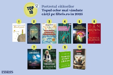 Ce au citit românii în 2025 - Cinci din 10 titluri din topul general sunt dedicate sănătăţii şi wellbeing-ului/ Dostoievski, lider în topul autorilor/ "Micul Prinţ", ales cel mai des de copii
