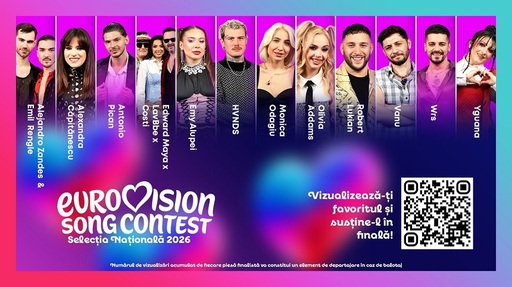 Eurovision - Antonio Pican şi Wrs completează lineup-ul finalei Selecţiei Naţionale/ Marea Finală va avea loc în 4 martie