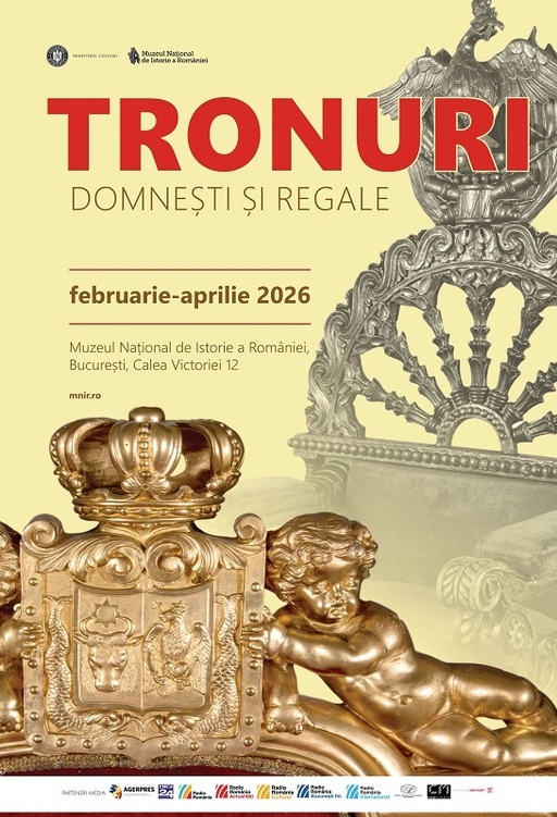 Tronurile pe care au stat Alexandru Ioan Cuza, Grigore Dimitrie Ghica, Gheorghe Bibescu, regina Elisabeta, expuse la Muzeul Naţional de Istorie a României