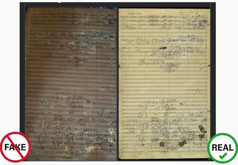 Manuscrisele lui Enescu nu prezintă modificări sau deteriorări vizibile faţă de starea cunoscută anterior, a constatat Comisia de experţi