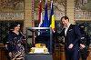 Coiful de la Coţofeneşti şi două brăţări dacice, recuperate în urma furtului din 2025, prezentate public la Muzeul Drents/ A treia brăţară, căutată/ Suspecţii au acorduri cu justiţia/ Coiful, uşor deteriorat /Obiectele, predate autorităţilor române VIDEO