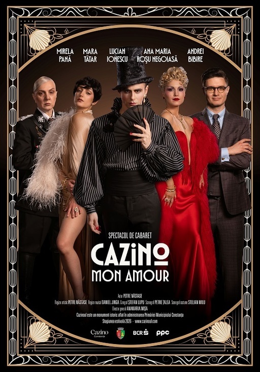 „Cazino Mon Amour”, un spectacol-cabaret cu scenariu original, din 4 iunie la Cazinoul din Constanţa

