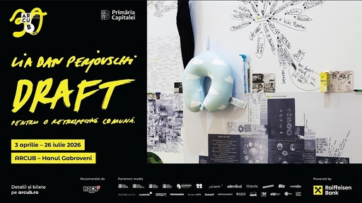 Curatorarea Agnès Violeau, în dialog despre practicile artei contemporane în spaţiul public cu Lia şi Dan Perjovschi, la ARCUB - Hanul Gabroveni