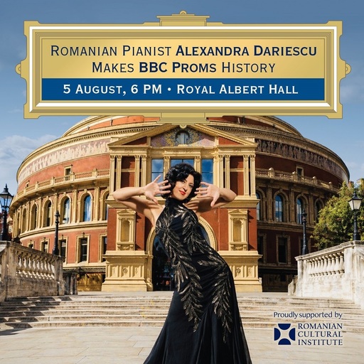 Debut istoric la BBC Proms - Alexandra Dăriescu, prima pianistă română care urcă pe scena celebrului festival