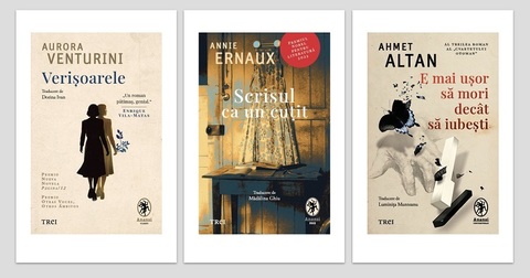 Aurora Venturini, revelaţia târzie a literaturii argentiniene, şi noi traduceri din Annie Ernaux şi Ahmet Altan, noutăţi editoriale