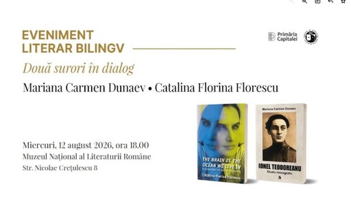 Două surori, profesoare şi scriitoare, dialog despre literatură şi identitate la Muzeul Naţional al Literaturii Române
