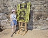 Kira Hagi prezintă expoziţia „Agapi” la Haferland: „Pasiunea pentru poveşti am primit-o de la bunicul şi bunica”/ FOTO