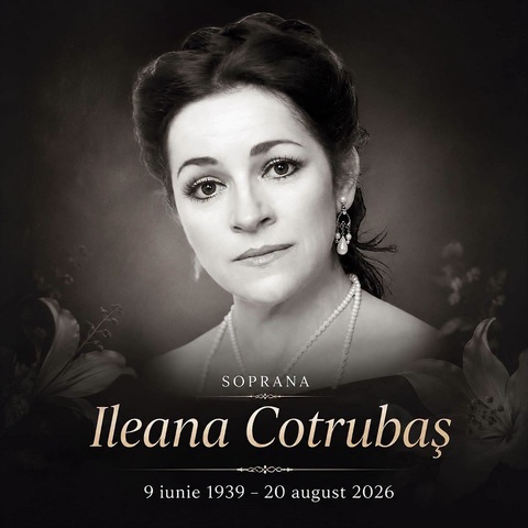 Soprana Ileana Cotrubaş a murit la vârsta de 87 de ani