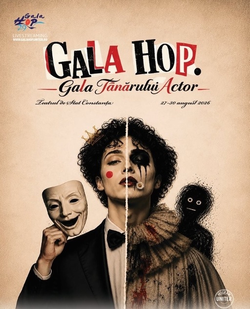 Gala HOP 2026 începe la Constanţa/ 25 de tineri actori concurează în două probe