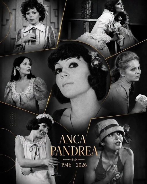 Anca Pandrea, actriţă a Teatrului de Comedie, a murit