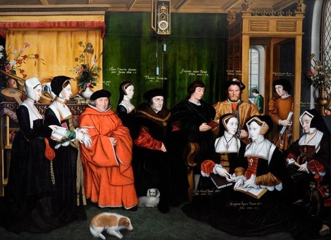 Secretele unui tablou spectaculos, care îl înfăţişează pe Thomas More şi familia sa, vor fi dezvăluite sub privirile publicului