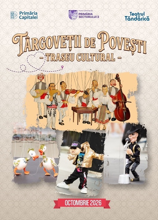 Cinci spectacole ale Teatrului Ţăndărică vor fi jucate în Piaţa Obor, în perioada 10-24 octombrie