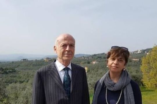 Alessandro Vezzosi şi Agnese Sabato (FOTO: lanazione.it)
