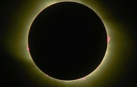 Eclipsă totală de soare vizibilă în Chile şi Argentina - VIDEO