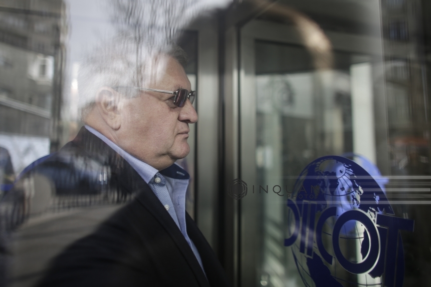 Preşedintele CFR Cluj Iuliu Mureşan, audiat ca martor la DIICOT în dosarul deturnării de fonduri primite de FRF de la FIFA. FOTO