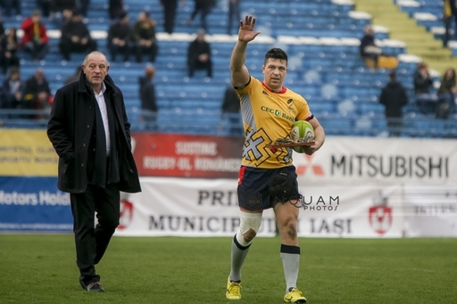 Ovidiu Toniţa s-a retras din naţionala de rugby a României la meciul cu Germania