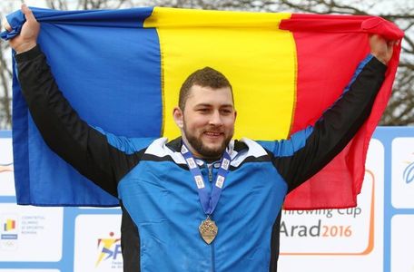 CM atletism indoor: Andrei Gag a câştigat medalia de argint la aruncarea greutăţii, prima pentru România din 2004