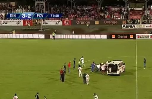 Observatorul meciului Dinamo-Viitorul: Medicul delegat ne-a confirmat că ambulanţele sunt dotate corespunzător
