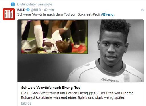  Anthony Martial, Hector Bellerin şi Stephane Mbia, şocaţi de moartea lui Ekeng