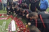 Jucătorii echipei Steaua i-au adus un omagiu lui Ekeng la stadionul din Şoseaua Ştefan cel Mare