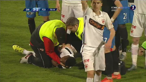 FC Dinamo: Am avut trei ambulanţe, dotate corespunzător pentru intervenţii în regim de urgenţă