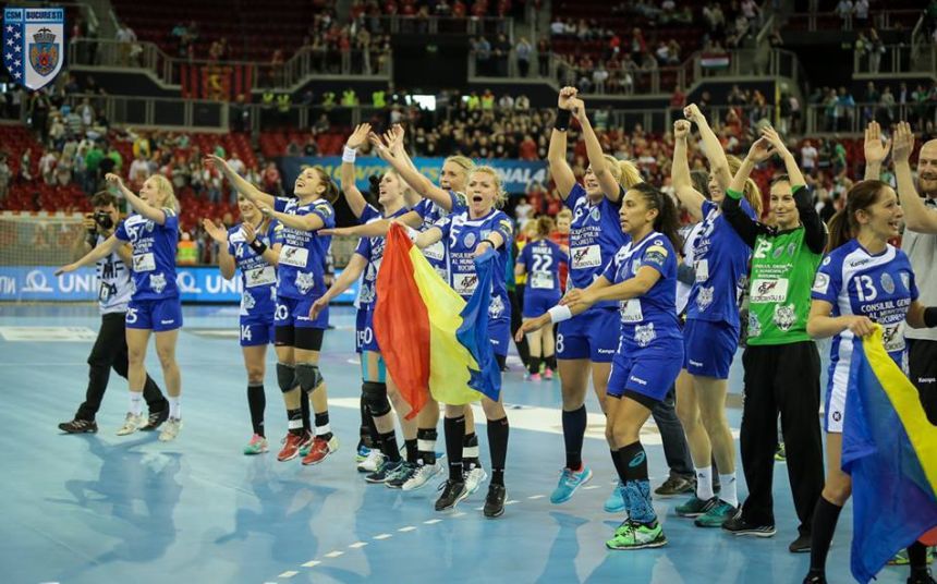 Trofeul Ligii Campionilor la handbal feminin revine în România după 52 de ani; CSM Bucureşti a câştigat finala cu Gyor. VIDEO