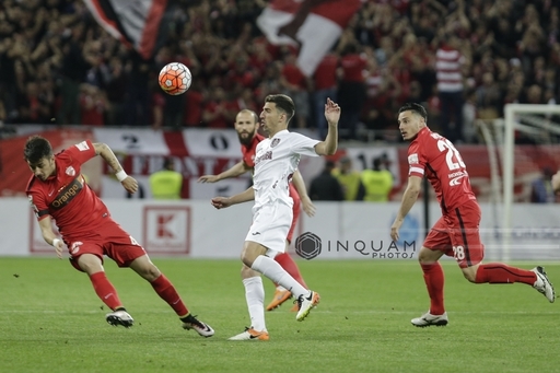 Erik Bicfalvi a marcat; Dinamo conduce CFR, scor 2-0, în finala Cupei României