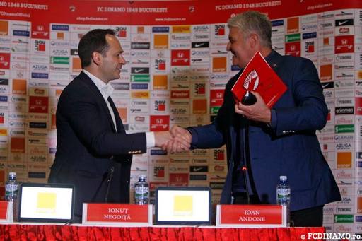 Ioan Andone, noul antrenor al FC Dinamo