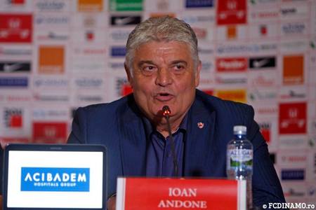 Ioan Andone vrea să transfere la Dinamo doi portari şi cinci jucători de câmp