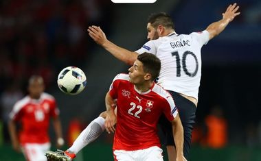Tricouri ale elveţienilor rupte şi mingea spartă, la meciul Elveţia - Franţa, de la Euro-2016