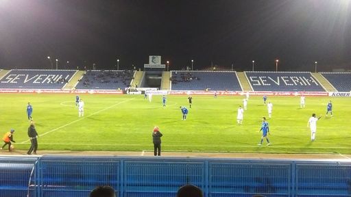 Stadionul din Drobeta Turnu Severin a fost inspectat de reprezentanţii UEFA în vederea omologării pentru Liga Europa