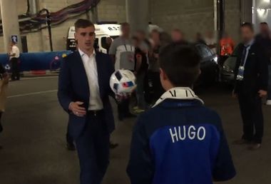Antoine Griezmann a marcat golul 100 la actuala ediţie a Campionatului European