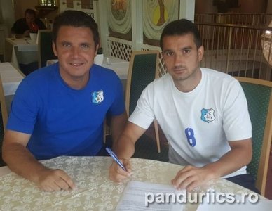 Claudiu Voiculeţ a semnat un contract pe două sezoane cu Pandurii Târgu Jiu