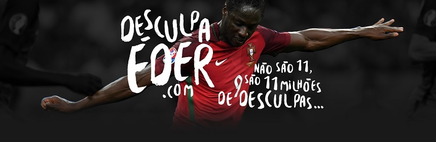 Trei portughezi au creat un site pe care cei care l-au criticat pe Eder înainte de finala Euro pot să îşi ceară scuze