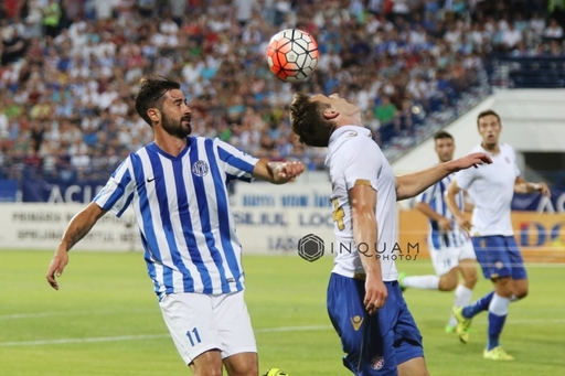 CSMS Iaşi a remizat cu Hajduk Split, scor 2-2; ieşenii au condus cu 2-0; croaţii au marcat ultimul gol în minutul 90+4