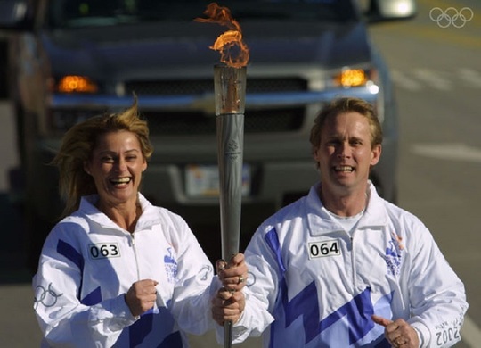 Nadia Comăneci şi Bart Conner (Foto: olympic.org)